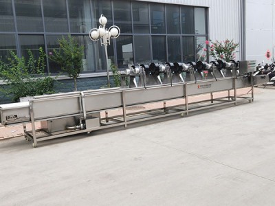 玉米蒸煮風干流水線